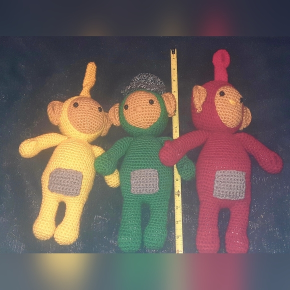 Crocheted teletubbies - Picture 2 of 8